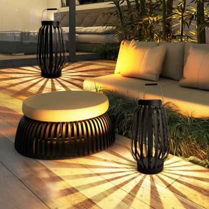 Solar Powered Outdoor Landscaping Path Lights Floor Lamp